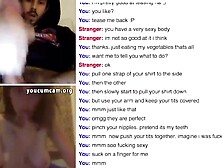 Goddess Dark Hair showing her crazy sexy titties on live web cam chat