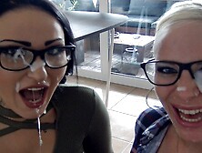 Nerd Tutoring - Mega Jizz Faces, Mega Bulging Asses, Caution Alluring!