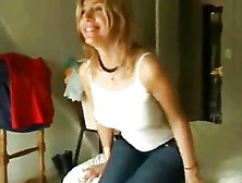 Argentinian Blonde With Puffy Nipples Gets Fucked