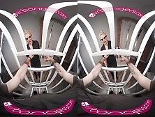 Vrbangers. Com-Sexy Blonde Spy Katy Jayne Fuck And Suck A Prisoner Vr Porn