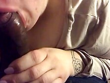inked bbw interracial bj
