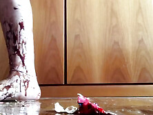 Sexy High Heels Crushing Egg