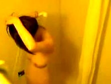 Nicely Places Bathroom Spycam Shower - Hot Asian Body