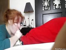 Redhead Wife Suck And Swallow