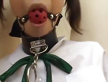 Chinese Slut Nose Hooked And Gagged