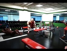 Futa3DX - Futa Babe Gets DP'D Hard At The Gym