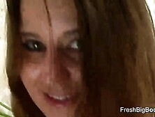 Used and streched in the shower