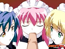 Cartoon Pros - Goddesses Fauna & Jordh Purify Kosuke Kawakami by Fucking the Evil Spunk out of him