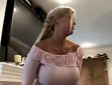 Hot MILF Cherry Poppens & Brooke Hunter Threesome With Stepdad - Big Tits & Anal Fun!