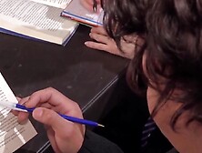 Hot Latin Twinks Bareback Threesome - Raw Anal Action