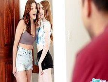 Jade Maris And Myra Moans's Young (18+) Dirt By Cum Swapping Sis