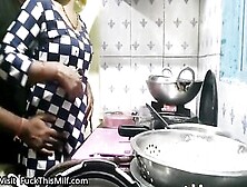 Indian Bhabhi Cooking In Kitchen And Fucking Brother-In-Law