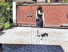 IMPERATIVE order: if he tells you to go slowly,  you go even FASTER!