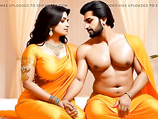 Sexy indian housewife excited for sex with office boss