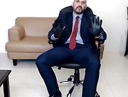 English Leather Master - Worship Daddy In His Suit & Leather Gloves Preview