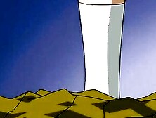 Slim hentai babes take big hard dicks in their tight holes