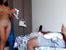 HORNY FRIEND SEDUCES ME TO GIVE HER DICK.