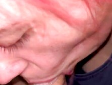 Oral sex close up, Sloppy a lot of Split