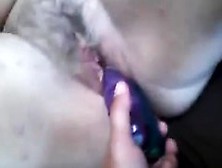 Bbw Enjoying Two Vibrating Toys Point Of View