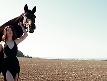 Misha Cross ass fucked hardcore and swallows cum in high heels