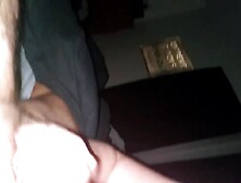 blowjob from a dancer and cumming on her asshole