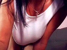 Serbian camwhore with large boobs