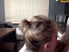 Mature Step Mommy Gets Fucked Thru Her Panties and Pantyhose From Son's Best Friend