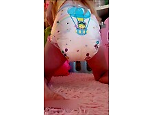 Girl Loves Pooping Her Diapers - Compilation