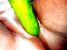 Indian Wife Fucked Pussy With Cucumber