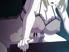 Beautiful busty blonde housemaid gets fucked by her employer's horny young son