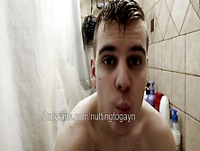 Twink Faggot Showering (Verbal & Talking)