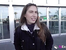 From a tiny town to the CITY OF PORN: 18yo Hot Carolina becomes a SEX QUEEN!