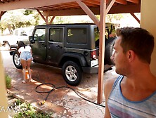 Stepbrother Scores With His Sluttish Sister