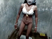 Enjoy watching Sabita Bhabhi's steamy bath video,  don't miss her jaw-dropping moments