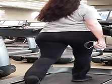 Candid Arabic Gym Booty In Motion #2