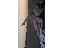 Couple Having Outdoor Fun