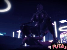 Hawt Futanari Large Dicked Hotties Banging Robotic Androids Hard