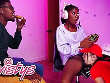 TWISTYS - Hazel Grace Cheats On Her Boyfriend With No Remorse And Gets Her Pussy Licked By Rissa May