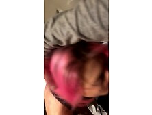 Clubsluts Pink Hair Girl Loves Sucking Cock