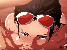 Nami e Robin são comidas