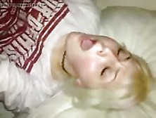 Sensual Blonde Moans