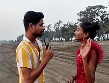 Dive into raw Indian passion with a blogger's outdoor intimate thrill