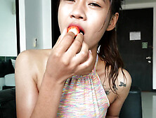 Thai GF strawberry delight and fuck