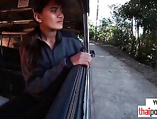 Thin homemade Chinese teenie Cherry swallowing a enormous white prick