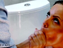 Dane Jones Turned On hubby has his morning wood attended to by Hot ex-wife