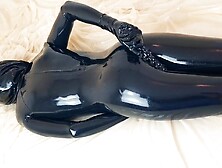 Onlyfans Teaser - Latex And Glass Sex Toy!