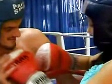 Erodedixie-Passionate-Boxing-Babe - Sensual Dancing Striptease with Sexy Ring Girl in Gloves & Leotard