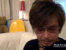 Engaging wench at creampie smut