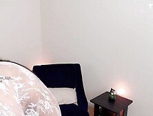 Petite latina camgirl Contact High gets naked and orgasms