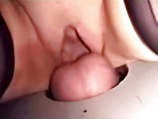 Horny Homemade Glory Hole,  Close-Up Sex Clip